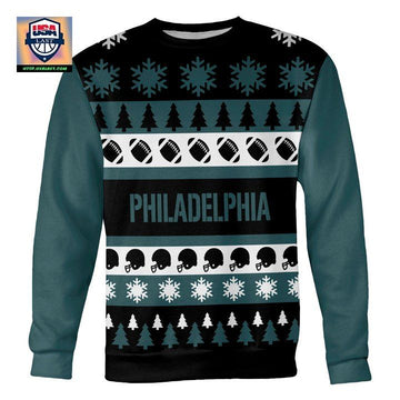 Philadelphia Football Ugly Christmas Sweater ? Usalast