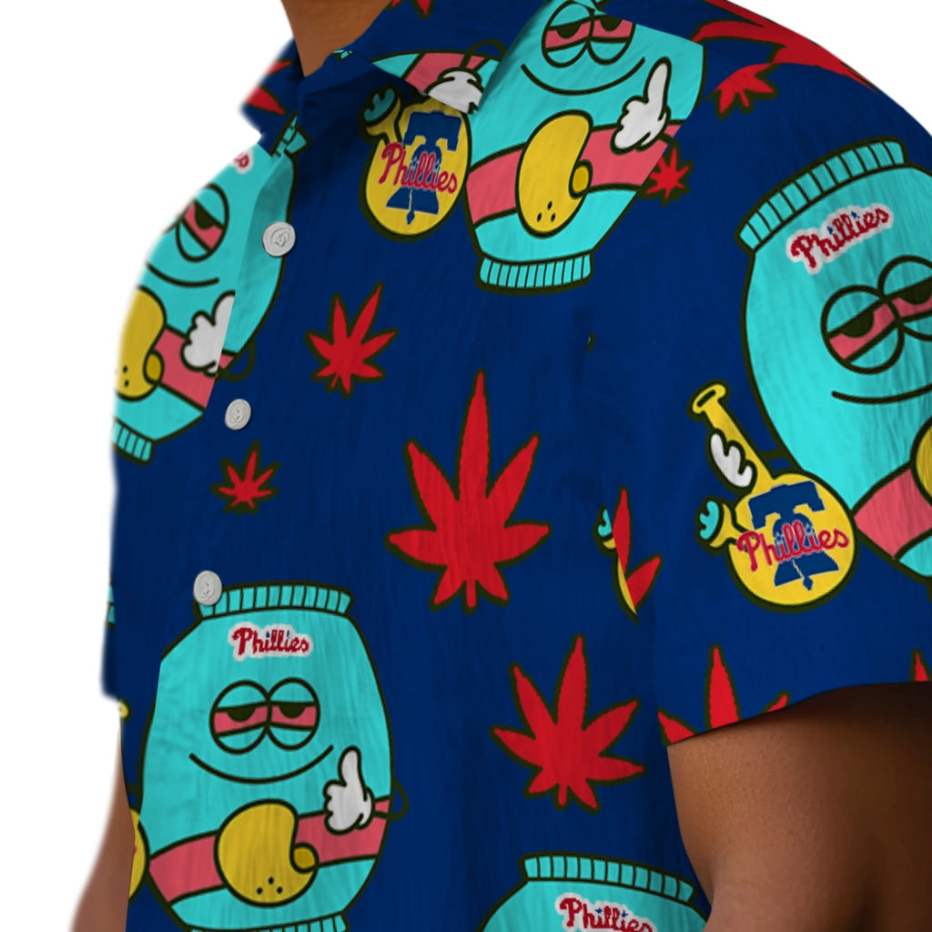 Philadelphia Phillies Hawaiian Shirt - Chill Vibe | Moonbestprint