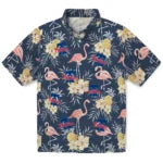 Philadelphia Phillies Hawaiian Shirt - Flamingo Hibiscus | Moonbestprint