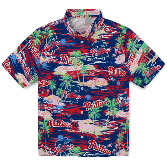 Philadelphia Phillies Flamingo Retreat 2026 Hawaiian Shirt – Moonbestprint