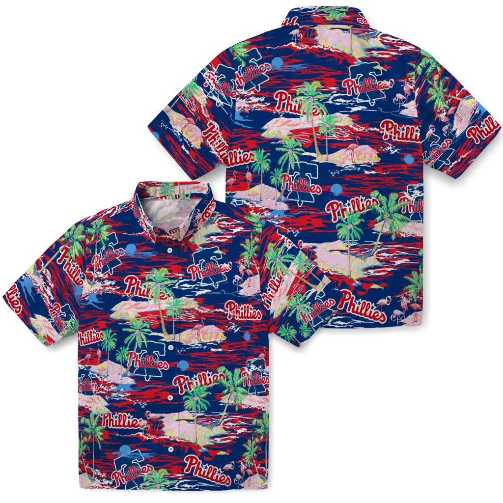 Philadelphia Phillies Flamingo Retreat 2026 Hawaiian Shirt – Moonbestprint