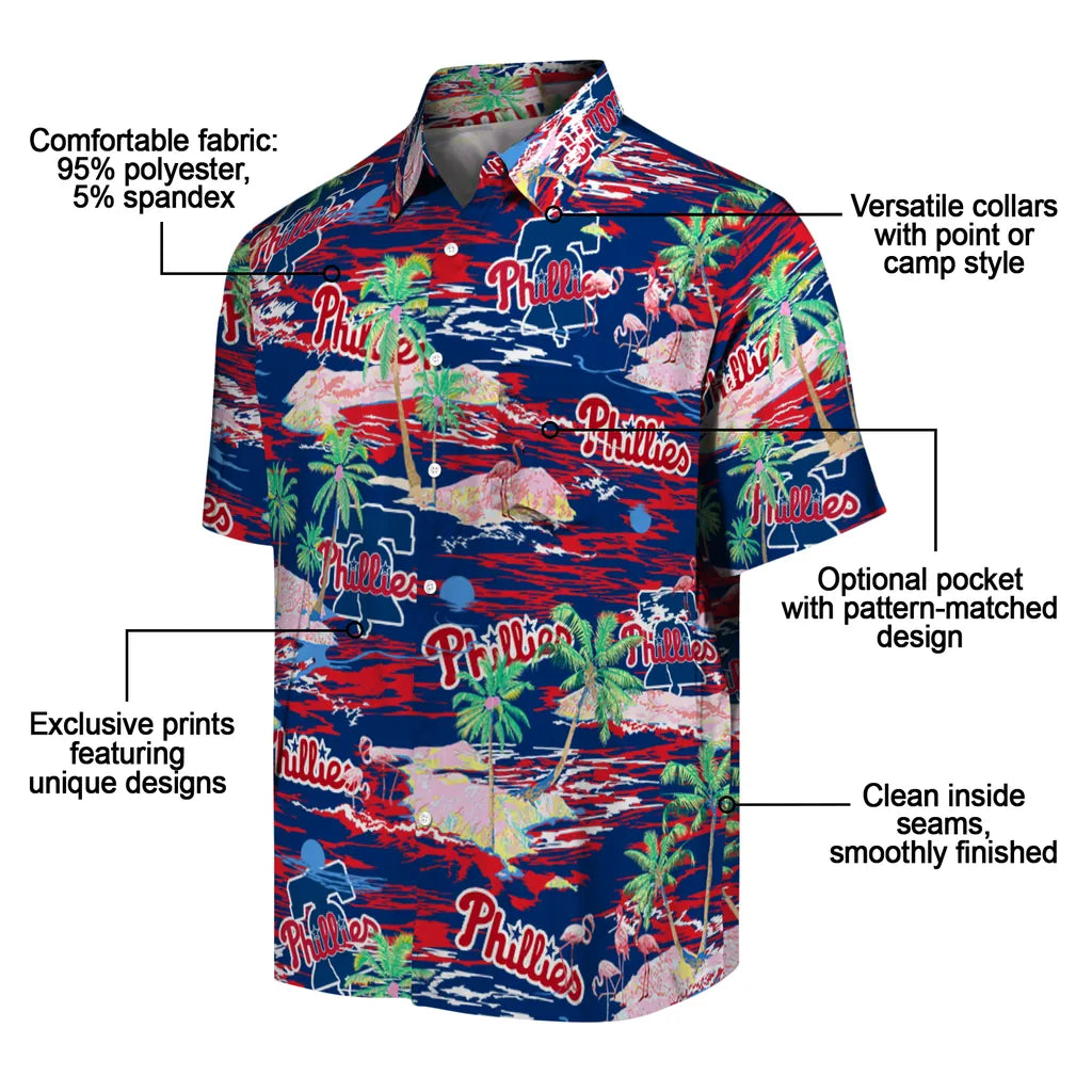 Philadelphia Phillies Flamingo Retreat 2026 Hawaiian Shirt – Moonbestprint