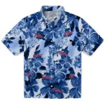 Philadelphia Phillies Hawaiian Shirt - Hibiscus Arrangement | Moonbestprint