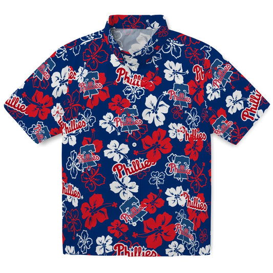 Philadelphia Phillies Hibiscus Bloom Hawaiian Shirt – Moonbestprint