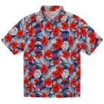 Philadelphia Phillies Hawaiian Shirt - Hibiscus Fiesta | Moonbestprint