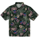 Philadelphia Phillies Hawaiian Shirt - Hibiscus Leaves Pattern | Moonbestprint