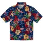 Philadelphia Phillies Hawaiian Shirt - Hibiscus Tiki Jungle | Moonbestprint