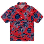 Philadelphia Phillies Hawaiian Shirt - Palm Sunset | Moonbestprint
