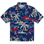 Philadelphia Phillies Hawaiian Shirt - Palm Tree Island | Moonbestprint