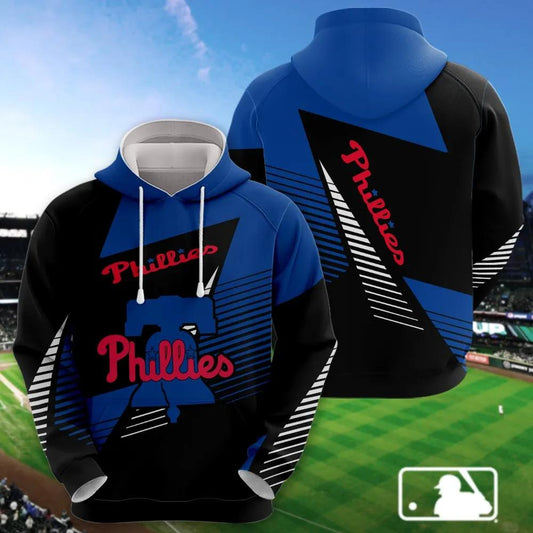 Philadelphia Phillies Printed MLB All Over Print Hoodie -Moonbestprint