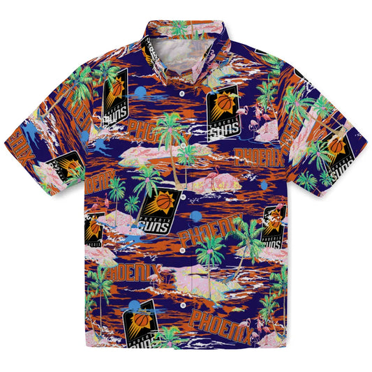 Phoenix Suns Flamingo Retreat 2026 Hawaiian Shirt – Moonbestprint
