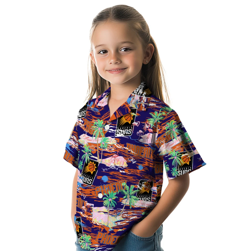 Phoenix Suns Flamingo Retreat 2026 Hawaiian Shirt – Moonbestprint