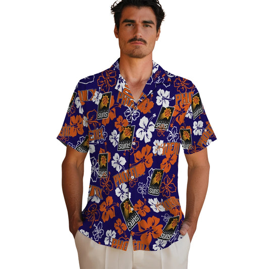 Phoenix Suns Hibiscus Bloom Hawaiian Shirt – Moonbestprint