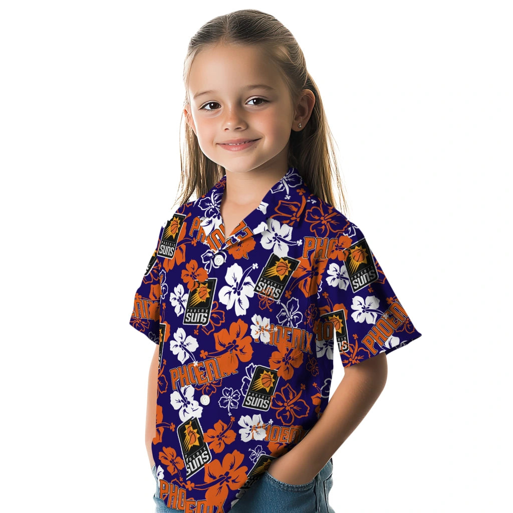 Phoenix Suns Hibiscus Bloom Hawaiian Shirt – Moonbestprint