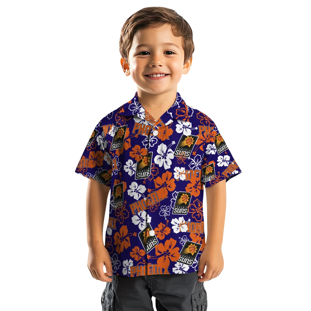 Phoenix Suns Hibiscus Bloom Hawaiian Shirt – Moonbestprint