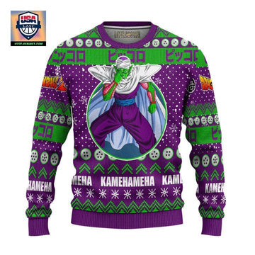 Piccolo Ugly Christmas Sweater And 3D Hoodie Dragon Ball Z Xmas Gift ? Usalast