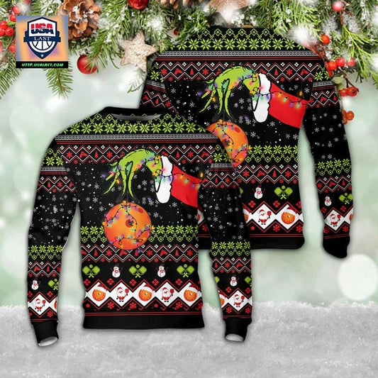 Pickleball Christmas AOP Sweater ? Usalast