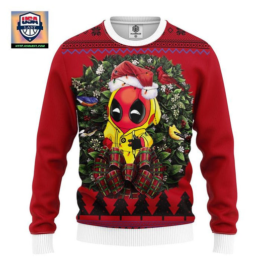 Pika Deadpool Noel Mc Ugly Christmas Sweater Thanksgiving Gift ? Usalast