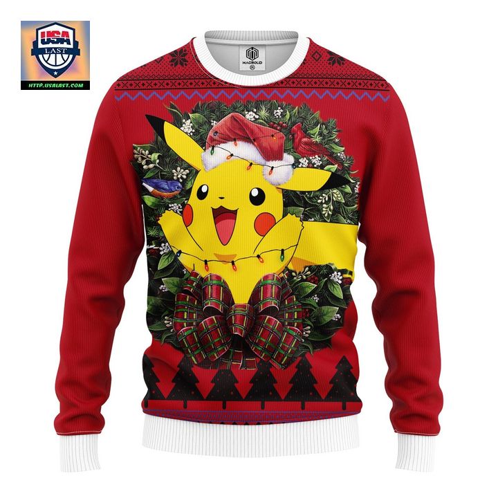 Pikachu Noel Mc Ugly Christmas Sweater Thanksgiving Gift ? Usalast