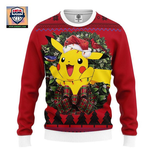 Pikachu Noel Mc Ugly Christmas Sweater Thanksgiving Gift ? Usalast