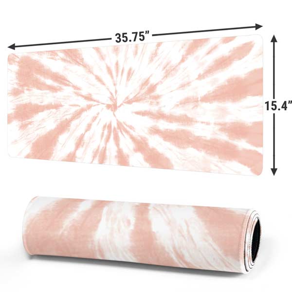 Pink Tie Dye Gaming Mouse Pad Moonbestprint