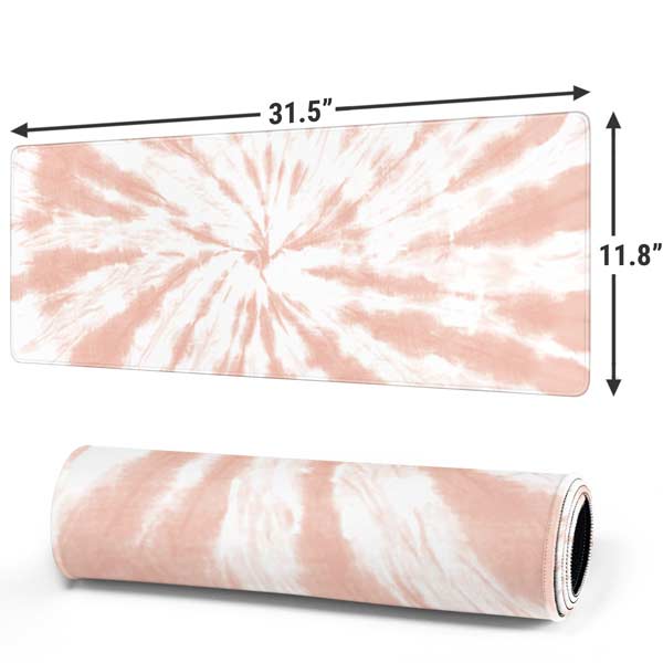 Pink Tie Dye Gaming Mouse Pad Moonbestprint