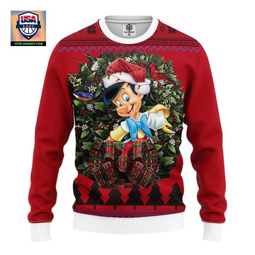 Pinochio Noel Mc Ugly Christmas Sweater Thanksgiving Gift ? Usalast
