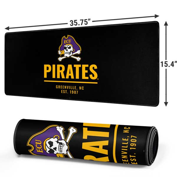 East Carolina University Pirates Greenville NC Gaming Mouse Pad Moonbestprint