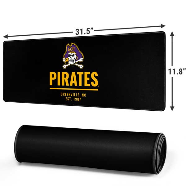 East Carolina University Pirates Greenville NC Gaming Mouse Pad Moonbestprint