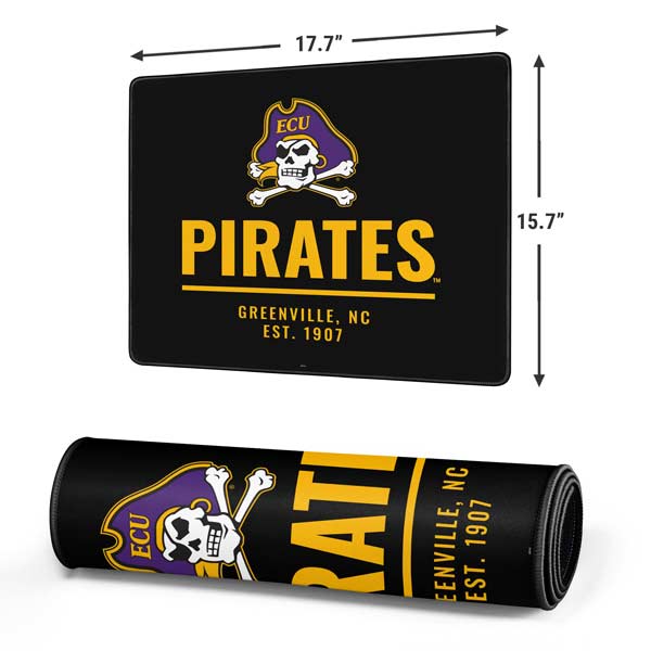 East Carolina University Pirates Greenville NC Gaming Mouse Pad Moonbestprint