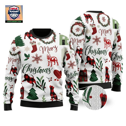 Pitbull Lover Ugly Christmas Sweater 2022 ? Usalast