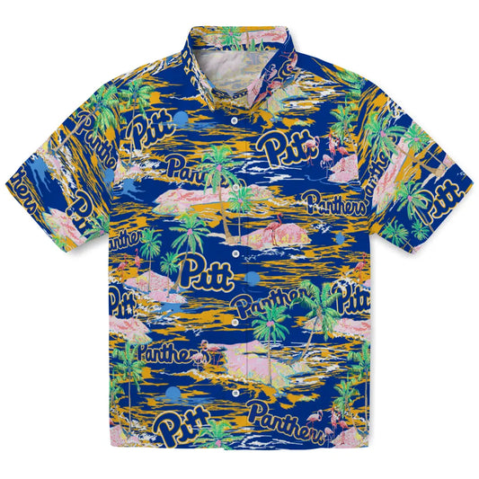 Pittsburgh Panthers Flamingo Retreat 2026 Hawaiian Shirt – Moonbestprint