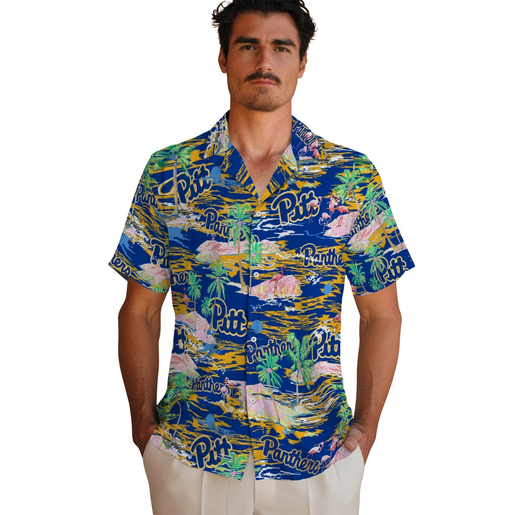 Pittsburgh Panthers Flamingo Retreat 2026 Hawaiian Shirt – Moonbestprint