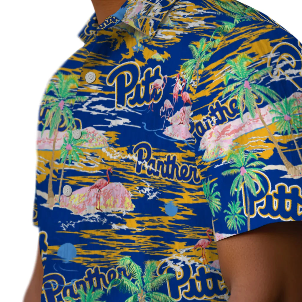 Pittsburgh Panthers Flamingo Retreat 2026 Hawaiian Shirt – Moonbestprint
