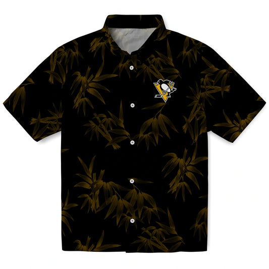 Pittsburgh Penguins Hawaiian Shirt - Bamboo Branches | Moonbestprint