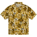 Pittsburgh Penguins Hawaiian Shirt - Hibiscus Blooms | Moonbestprint
