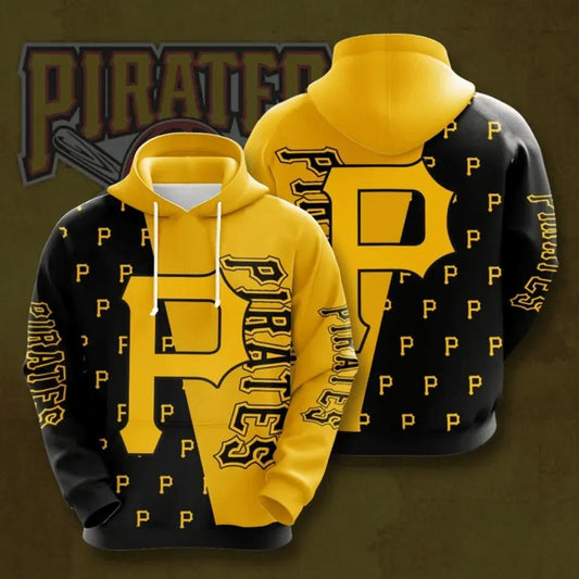 Pittsburgh Pirates 3D MLB All Over Print Hoodie -Moonbestprint