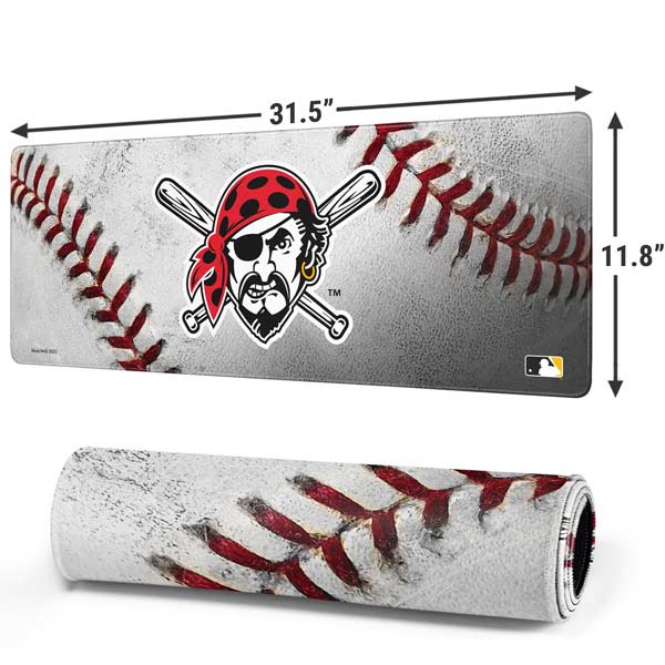 MLB Pittsburgh Pirates Game Ball Gaming Mouse Pad Moonbestprint