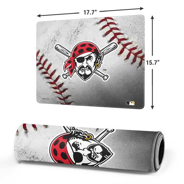 MLB Pittsburgh Pirates Game Ball Gaming Mouse Pad Moonbestprint