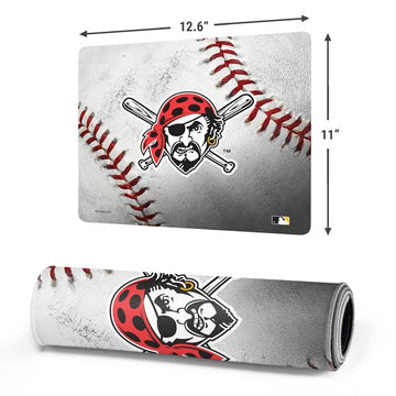 MLB Pittsburgh Pirates Game Ball Gaming Mouse Pad Moonbestprint