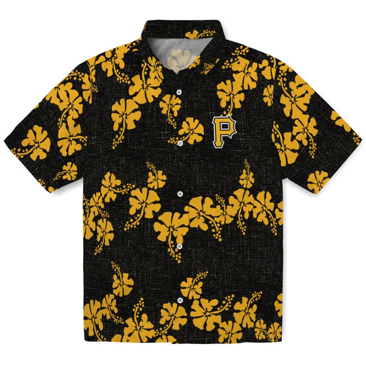 Pittsburgh Pirates Hawaiian Shirt - 50th State Flower | Moonbestprint
