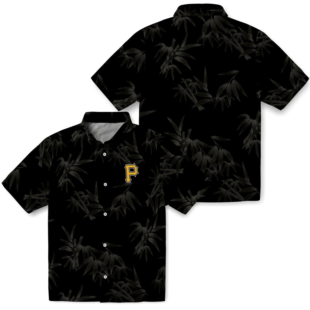 Pittsburgh Pirates Hawaiian Shirt - Bamboo Branches | Moonbestprint