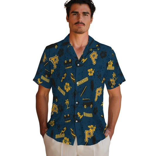 Pittsburgh Pirates Hawaiian Shirt - Beach Vibe | Moonbestprint