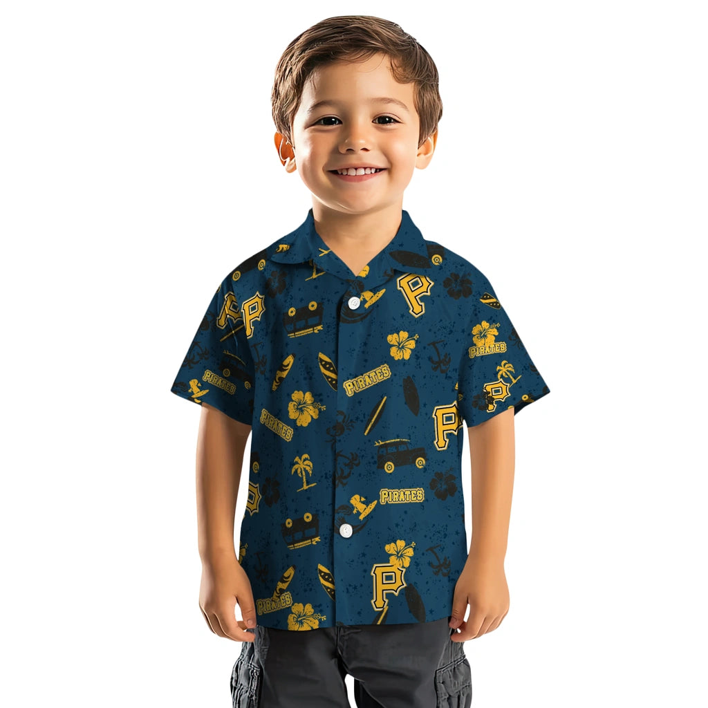 Pittsburgh Pirates Hawaiian Shirt - Beach Vibe | Moonbestprint