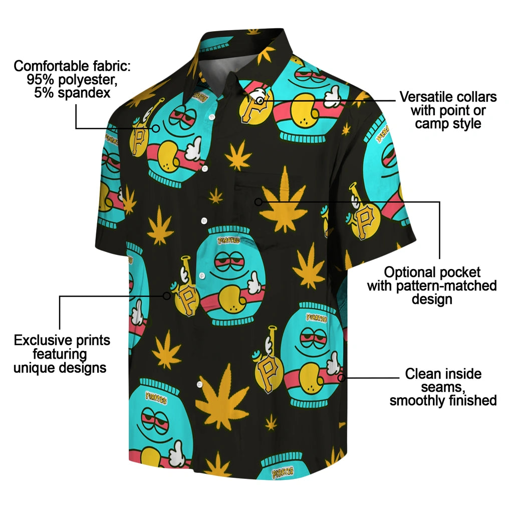 Pittsburgh Pirates Hawaiian Shirt - Chill Vibe | Moonbestprint