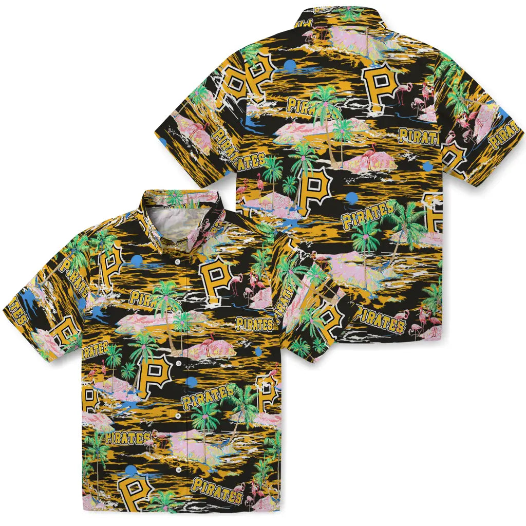 Pittsburgh Pirates Flamingo Retreat 2026 Hawaiian Shirt – Moonbestprint