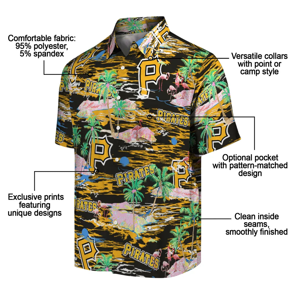 Pittsburgh Pirates Flamingo Retreat 2026 Hawaiian Shirt – Moonbestprint