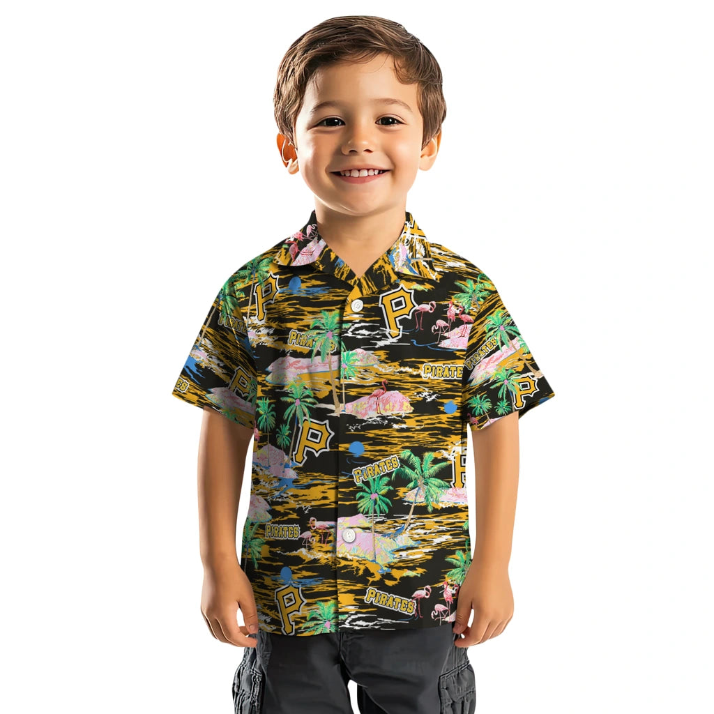 Pittsburgh Pirates Hawaiian Shirt - Hawaii Island | Moonbestprint