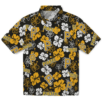 Pittsburgh Pirates Hibiscus Bloom Hawaiian Shirt – Moonbestprint