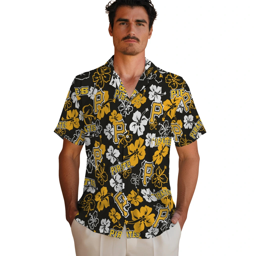 Pittsburgh Pirates Hibiscus Bloom Hawaiian Shirt – Moonbestprint